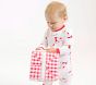 Video 1 for west elm x pbk Modern Smiley Santa Organic Cotton Baby Pajama