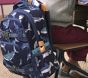 Video 1 for Mackenzie Navy Peacock Backpacks
