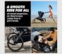 Baby Jogger City Prix Jogger x Bike Trailer Stroller &amp; Shield Bundle