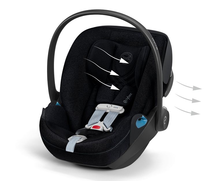 Cybex - Cloud T SensorSafe Infant Car Seat, Peach Pink
