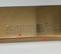Open Box: Ava Ribbon Metal Shelf (38") - Brushed Gold