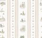 Riley Sheehey English Garden Stripe Wallpaper Sample