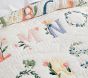 Floral ABC Baby Quilt