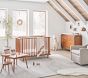 west elm x pbk Organic Modern Smiley Santa Crib Fitted Sheet