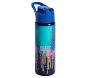 Navy Drip Glow-in-the-Dark Mackenzie Water Bottle