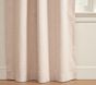 Open Box: Evelyn Linen Blend Blackout Curtain (54"W x 90"L) - Blush