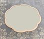 Open Box: Blush Scallop Mirror (30")