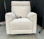 Open Box: Dream Deluxe Power Swivel Recliner - Performance Heathered Basketweave Alabaster White