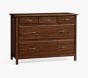 Open Box: Rory 5-Drawer Dresser (46"W x 20"D) - Heritage Walnut