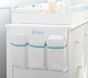 Aqua Harper Changing Table Runner