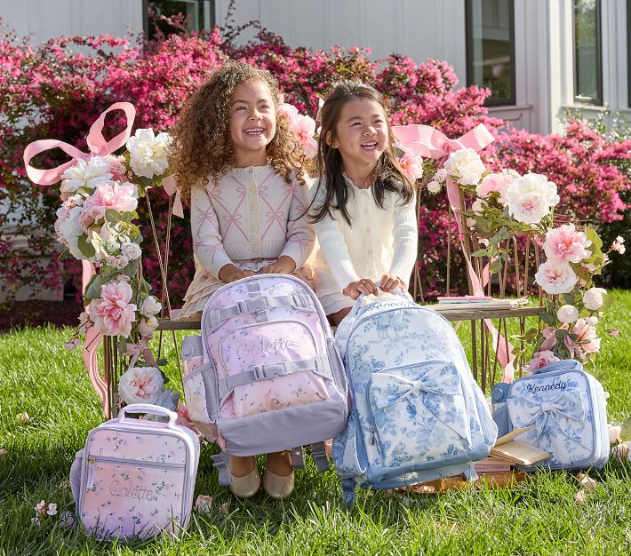 Blue Damask Backpack Bundle | Pottery Barn Kids