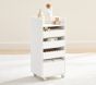 Open Box: Penny Rolling Cart (12"W x 27.5"H) - Simply White
