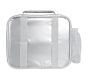 Puffer Metallic Silver Rainbows Lunch &amp; Bento Bundle, Set of 2