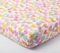 Rifle Paper Co. Candy Heart Organic Cotton Crib Fitted Sheet