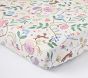 Storybook Friends Organic Cotton Crib Fitted Sheet