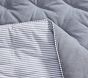 Chambray Reversible Toddler Comforter (Crib Sized)