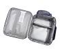 Glow-in-the-Dark Pinstripe Sports Lunch &amp; Bento Bundle, Set of 2