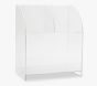 Open Box: Acrylic Bookcase