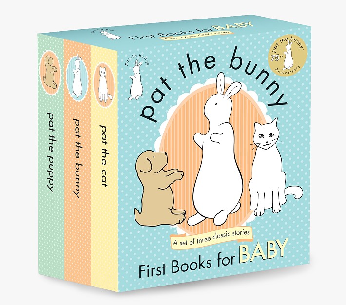 希少　絵本　パット・ザ・バニー　Pat the Bunny　文房具セット Pat the Bunny Boxed Set | Pottery Barn Kids