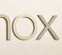 Personalized Gold Dibond Metal Avenir Name