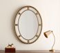 Open Box: Chris Loves Julia Oval Tulip Mirror (32") - Gold