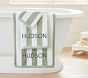 Rugby Stripe Bath Towels
