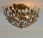 Foliage Metal Semi Flush Mount (19")