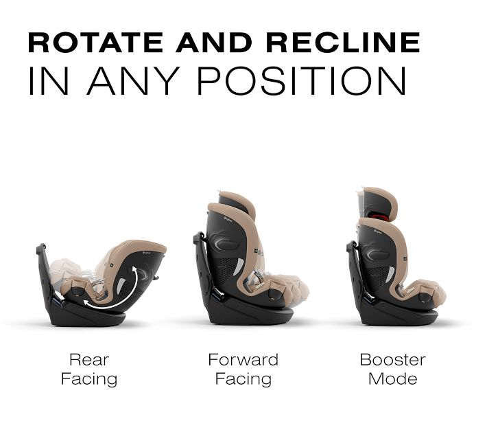 Forward Facing Cybex Car Seat 360 Spin Cybex Callisto G 360 Rotating  All-In-One Convertible
