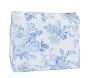 LoveShackFancy Blue Damask Floral Mackenzie Supplies Pouch