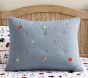 Chambray Embroidered Sports Comforter &amp; Shams