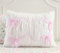 Stripe Bow Comforter &amp; Shams