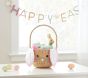 Open Box: Seagrass Bunny Easter Basket Liner - Pink Gingham