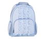 Ruffle Gingham Blue Mackenzie Backpack