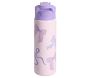 Pink Glow-In-The-Dark Bows Mackenzie Water Bottle