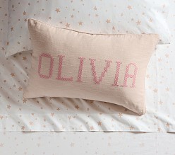 Cross Stitch Personalized Pillow Cover