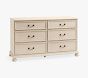 Lunah 6-Drawer Dresser (56w x 19d")