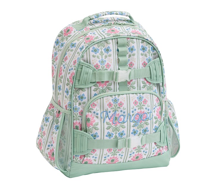 Hill House Home Blue Floral Mackenzie Backpack | Pottery Barn Kids