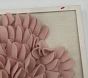 Open Box: Dimensional Fabric Heart Wall Art - Simply White
