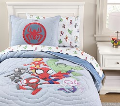 Marvel's Spidey and His Amazing Friends Embroidered Quilt & Shams