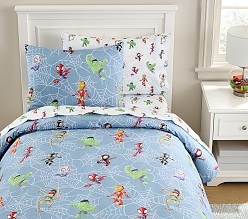 Marvel's Spidey and His Amazing Friends Organic Cotton Duvet Cover & Shams