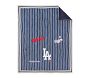 <i>MLB™</i> <i>Los Angeles Dodgers™</i> Patches Stripe Jersey Quilt & Shams