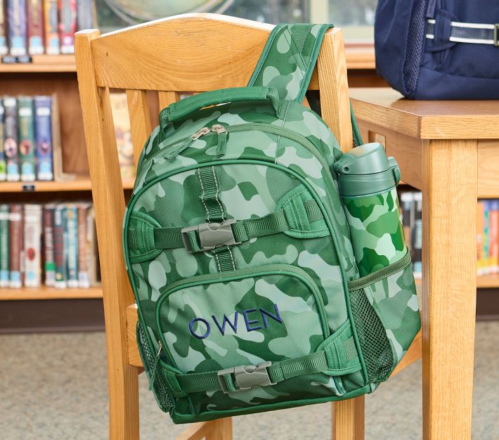 animal camo backpack kids pottery barn Bone Collector Kids' Realtree for Young Hunters Gear them up for school Pottery Barn Kids Blue Camouflage