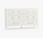 Open Box: Riley Sheehey 6-Drawer Dresser (56"W x 19"D) - Heritage White