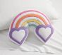 Stoney Clover Lane XOXO &amp; Rainbow Pillow Set