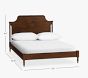 Chris Loves Julia 4-in-1 Turned Wood Low Footboard Full Bed Conversion Kit Only