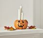 Light-Up Spooky Pumpkin with Candles