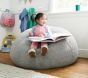 Anywhere Beanbag™, Gray Cozy Sherpa Slipcover Only
