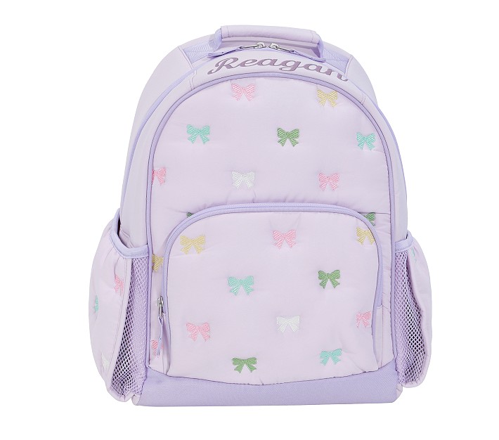 Mackenzie Heritage Pink Dinos Backpacks | Pottery Barn Kids