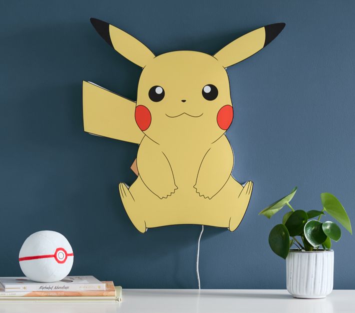 pokemon trading card game light up sign Promo Open & Closed Piece Of The and top Pokemon Pikachu LED Wall Sign,