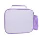 Lavender Quilted Flowers Mackenzie Lunch Box
